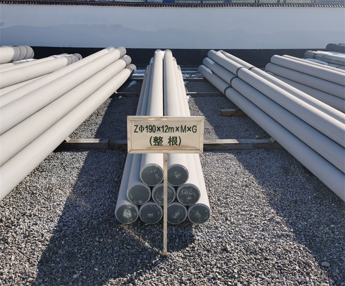 开福190×12米钢筋混凝土水泥电线杆